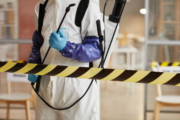 Professional Infectious Disease Decontamination technician working in Waverly, WA